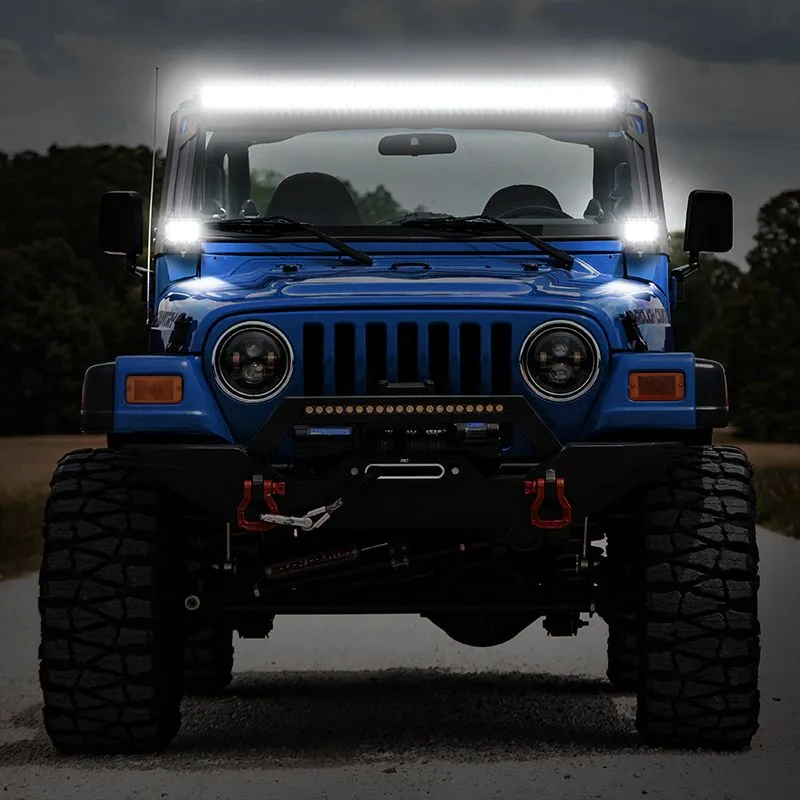Suparee Jeep 52" Light Bar & Work Lights KIts for Wrangler 1997-2006 TJ