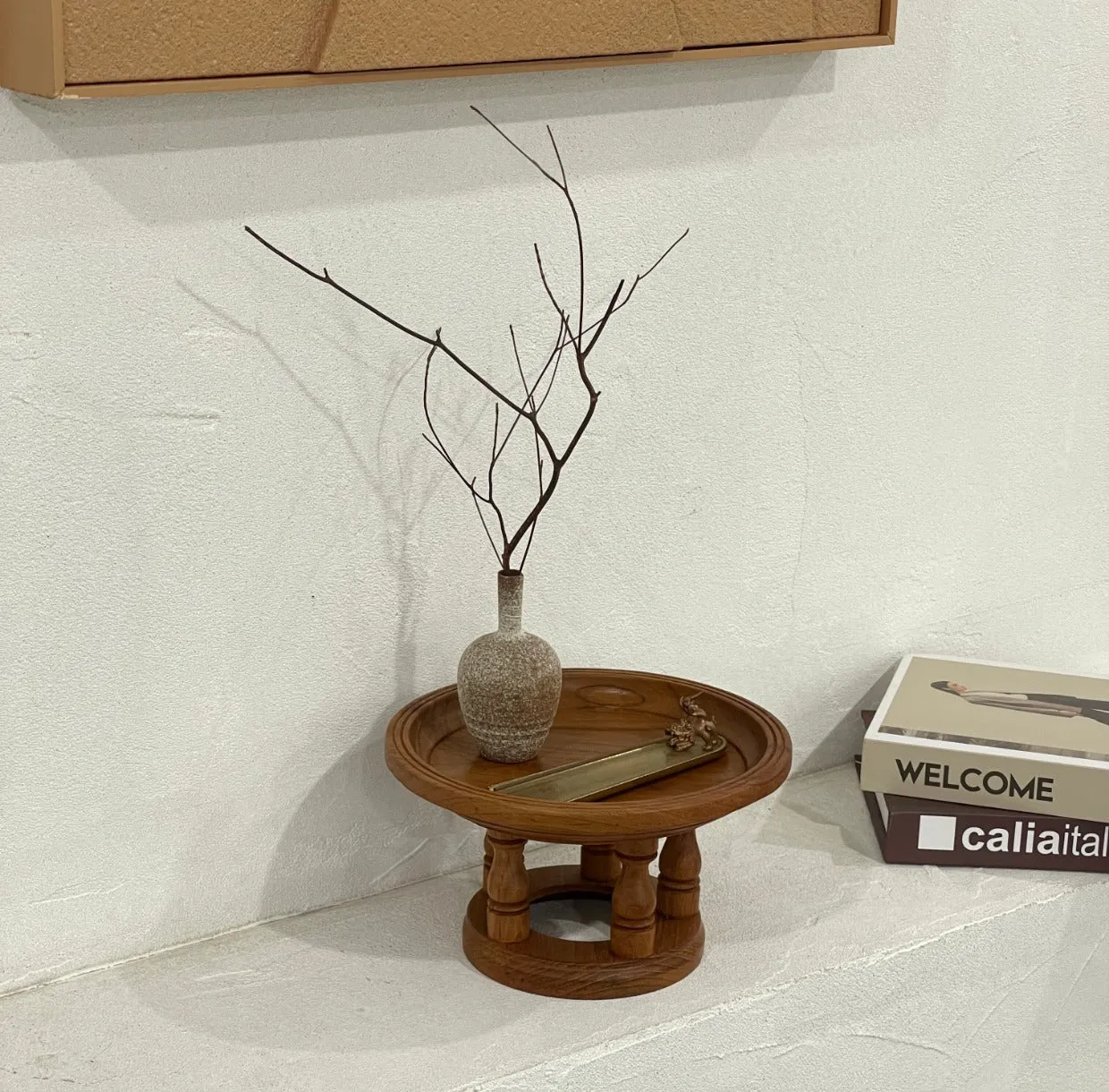 Teak Dessert Stands