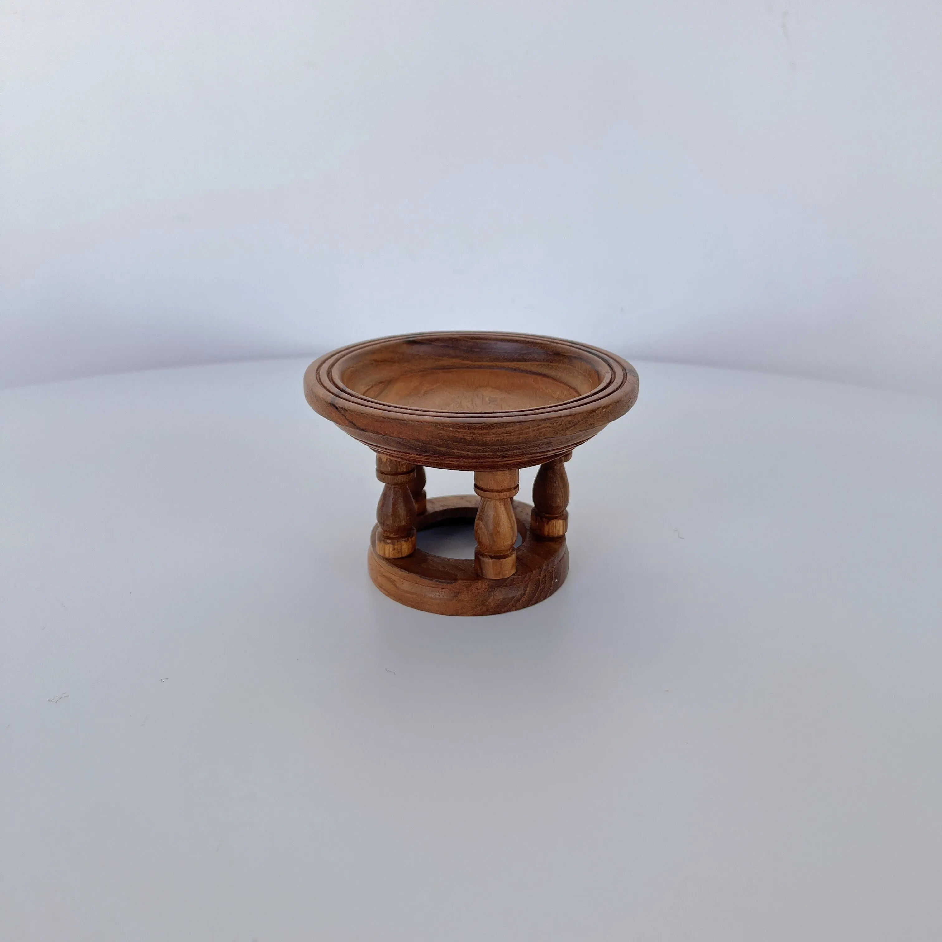 Teak Dessert Stands