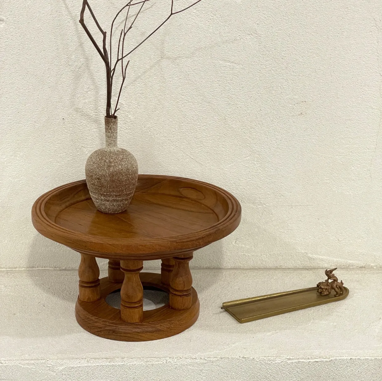 Teak Dessert Stands