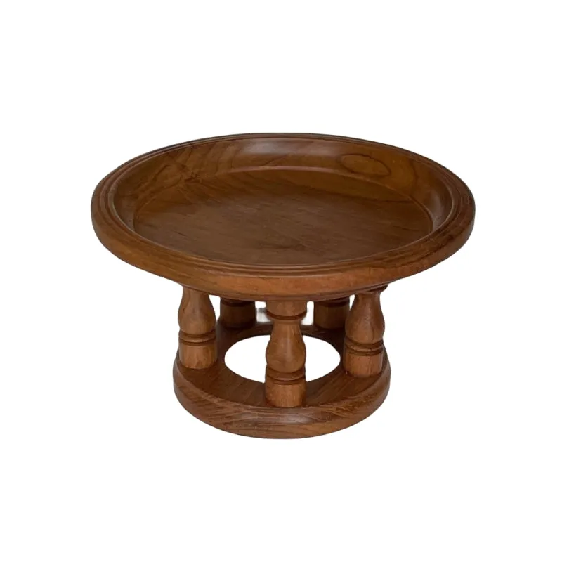 Teak Dessert Stands