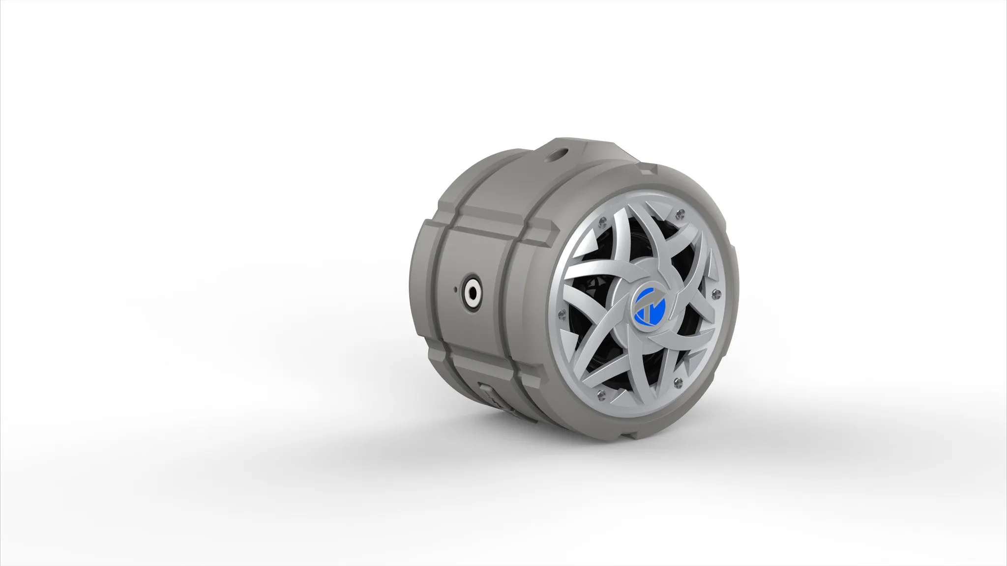 Tmvel Tire 100% Waterproof IPX7 Rugged Portable Bluetooth Speaker