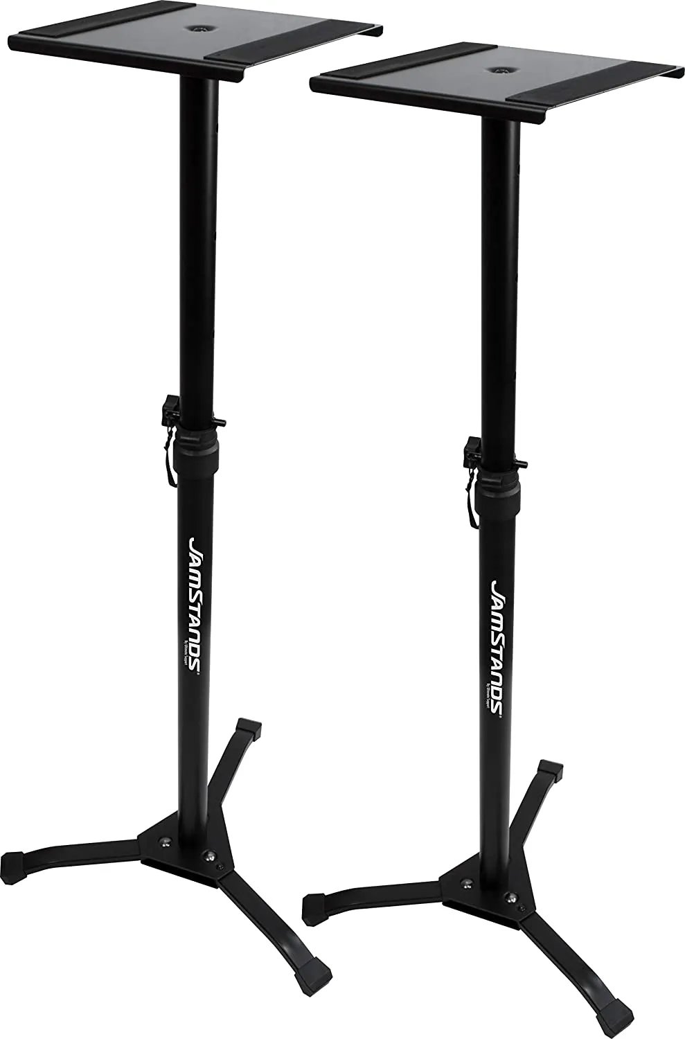 Ultimate Support JS-MS70  - JamStands Adjustable Monitor Stand PAIR, Black [Special Order]
