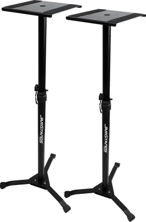 Ultimate Support JS-MS70  - JamStands Adjustable Monitor Stand PAIR, Black [Special Order]
