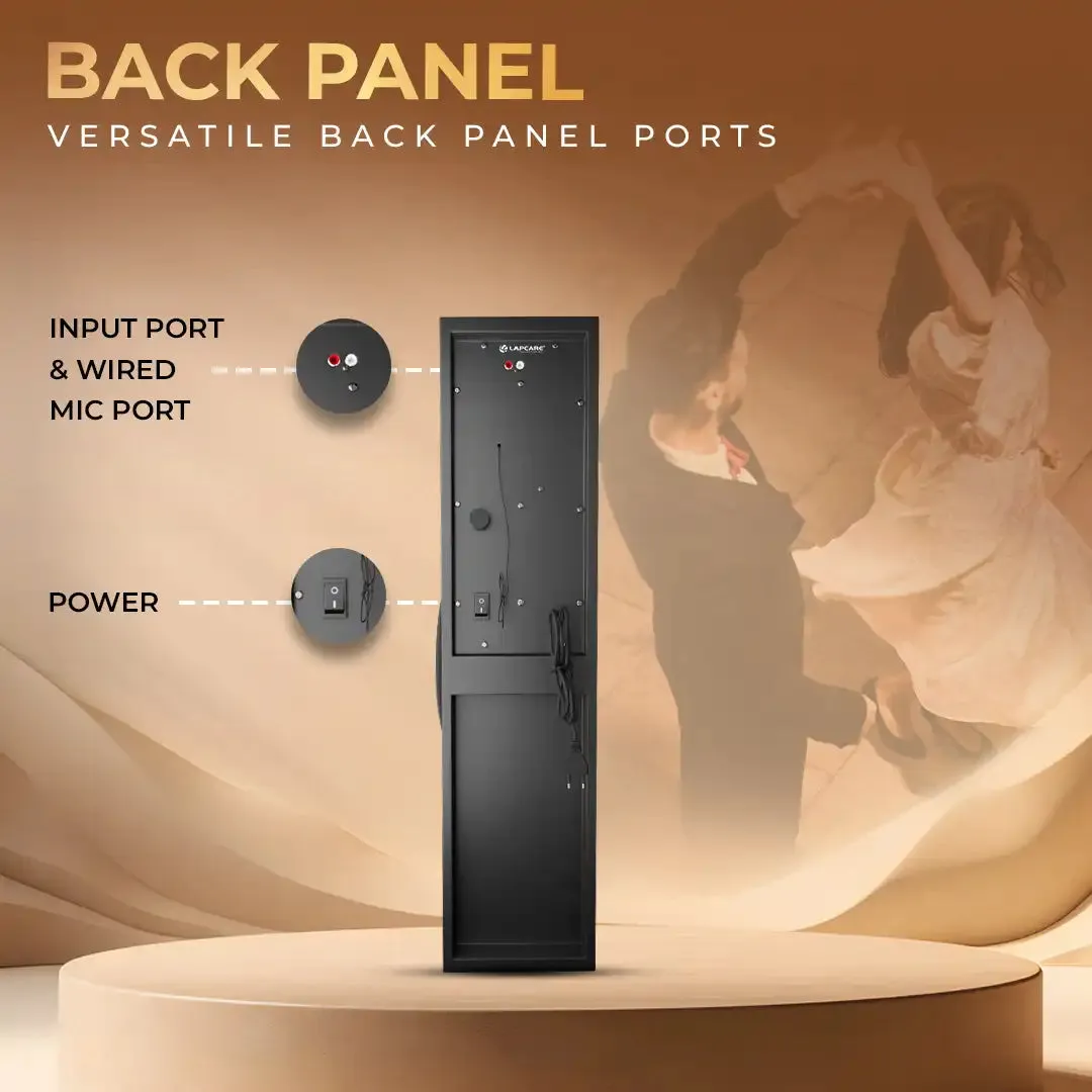 Umang I 40W Tower Speakers with Wireless Mic (LTS-627)