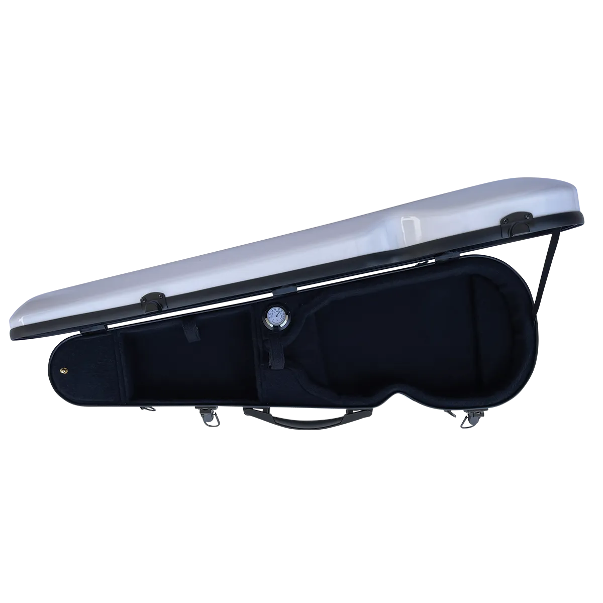 Vivo Polycarbonate Shaped Violin Case 4/4 White