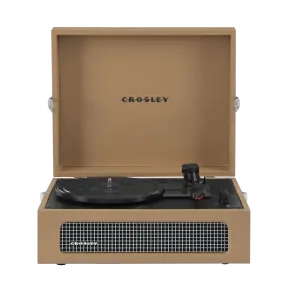 VOYAGER 2-WAY BLUETOOTH RECORD PLAYER | TAN