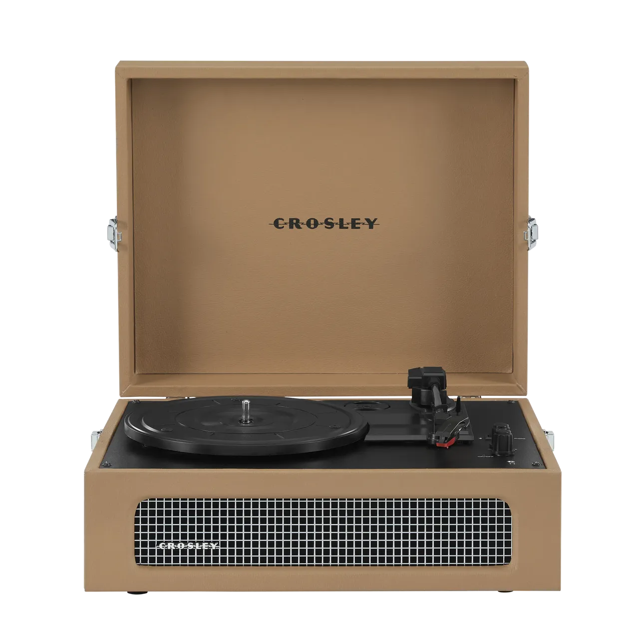 VOYAGER 2-WAY BLUETOOTH RECORD PLAYER | TAN