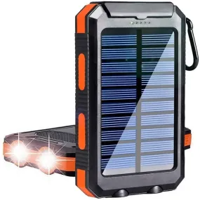 Waterproof Outdoor Solar Power Bank 38800mAh