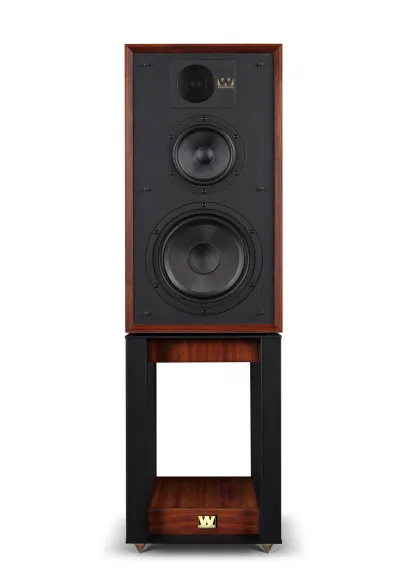 Wharfedale Linton Heritage Speaker Package Including Stands - Red Mahogany - PAIR