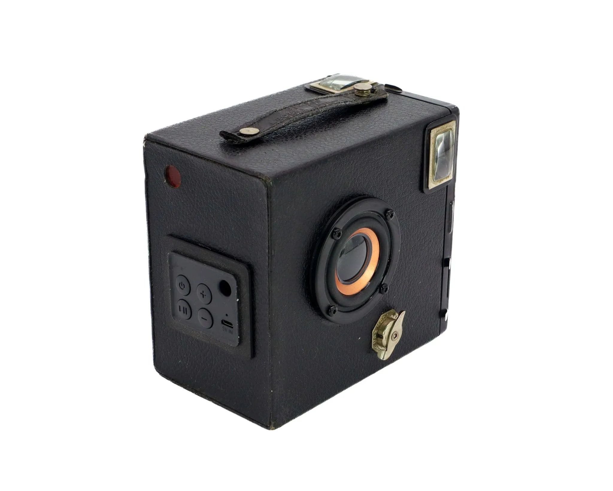 Wireless Bluetooth Speaker, Vintage Kodak Brownie Six-16 Camera, Music Lover Gift, Electronic Audio gadget