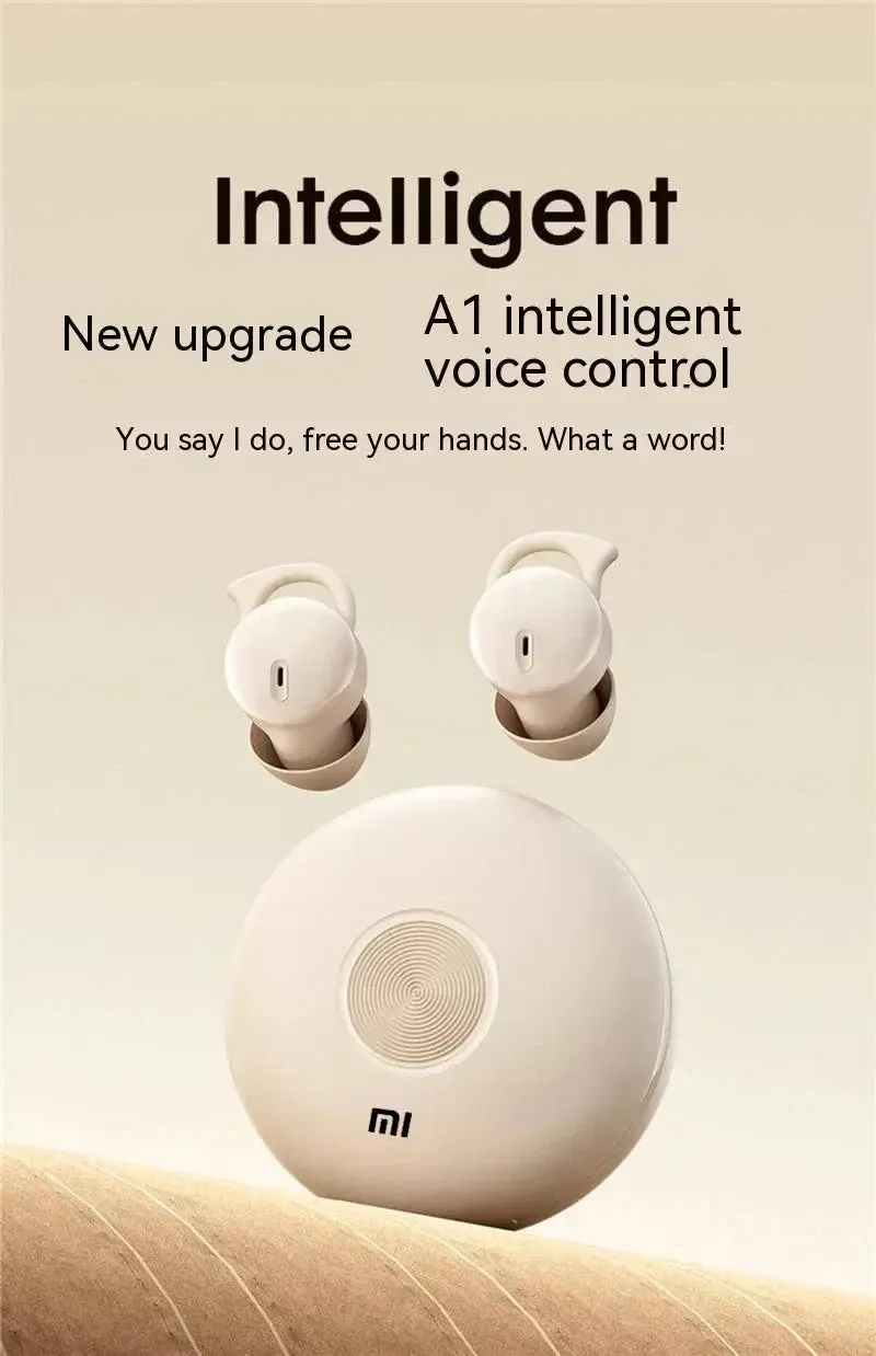 Xiaomi Wireless Sleep Noise Canceling Headphones Hifi Stereo Sports Waterproof Headphones with Microphone Bluetooth Headphones