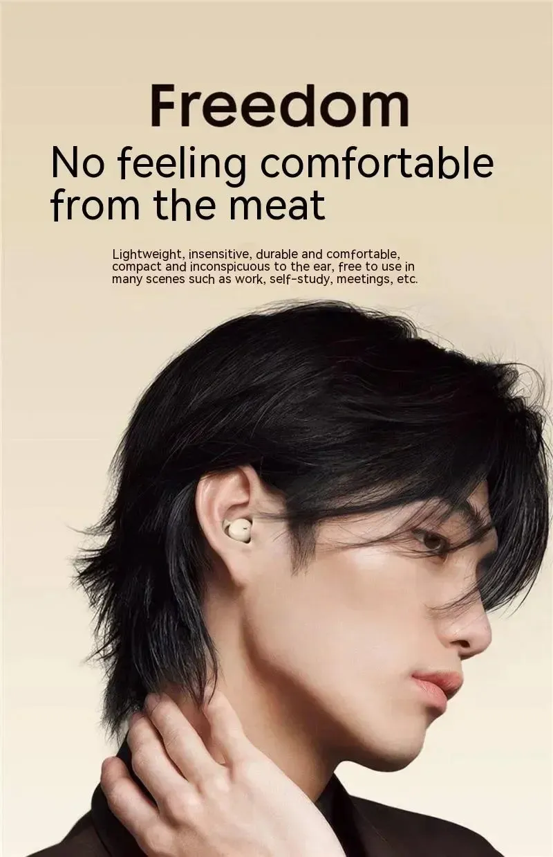 Xiaomi Wireless Sleep Noise Canceling Headphones Hifi Stereo Sports Waterproof Headphones with Microphone Bluetooth Headphones