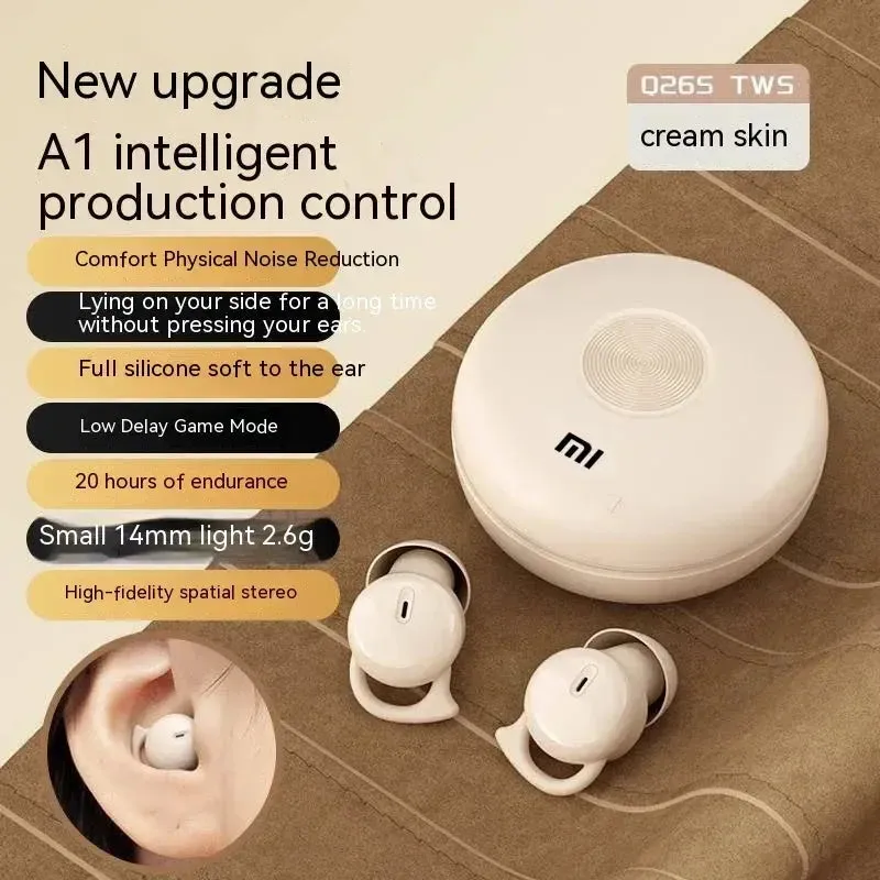 Xiaomi Wireless Sleep Noise Canceling Headphones Hifi Stereo Sports Waterproof Headphones with Microphone Bluetooth Headphones