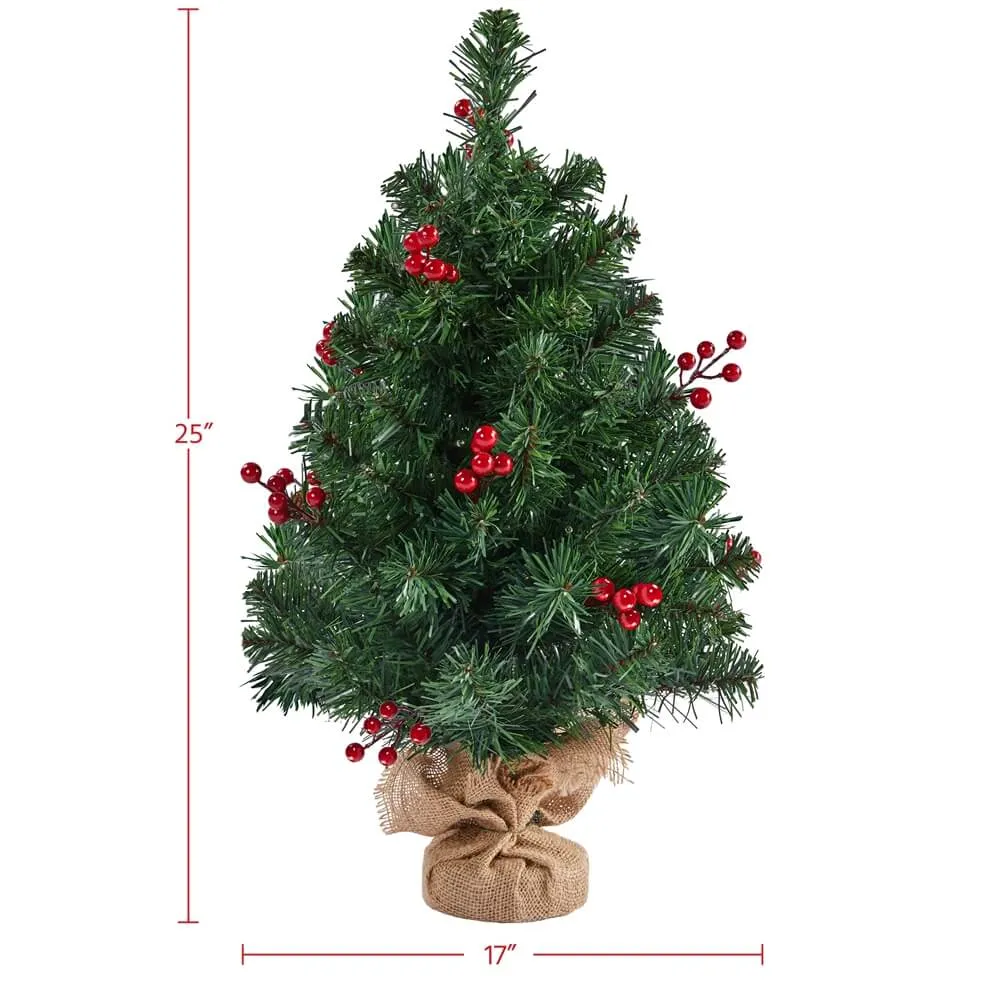 Yaheetech 3ft/2ft Prelit Tabletop Christmas Tree