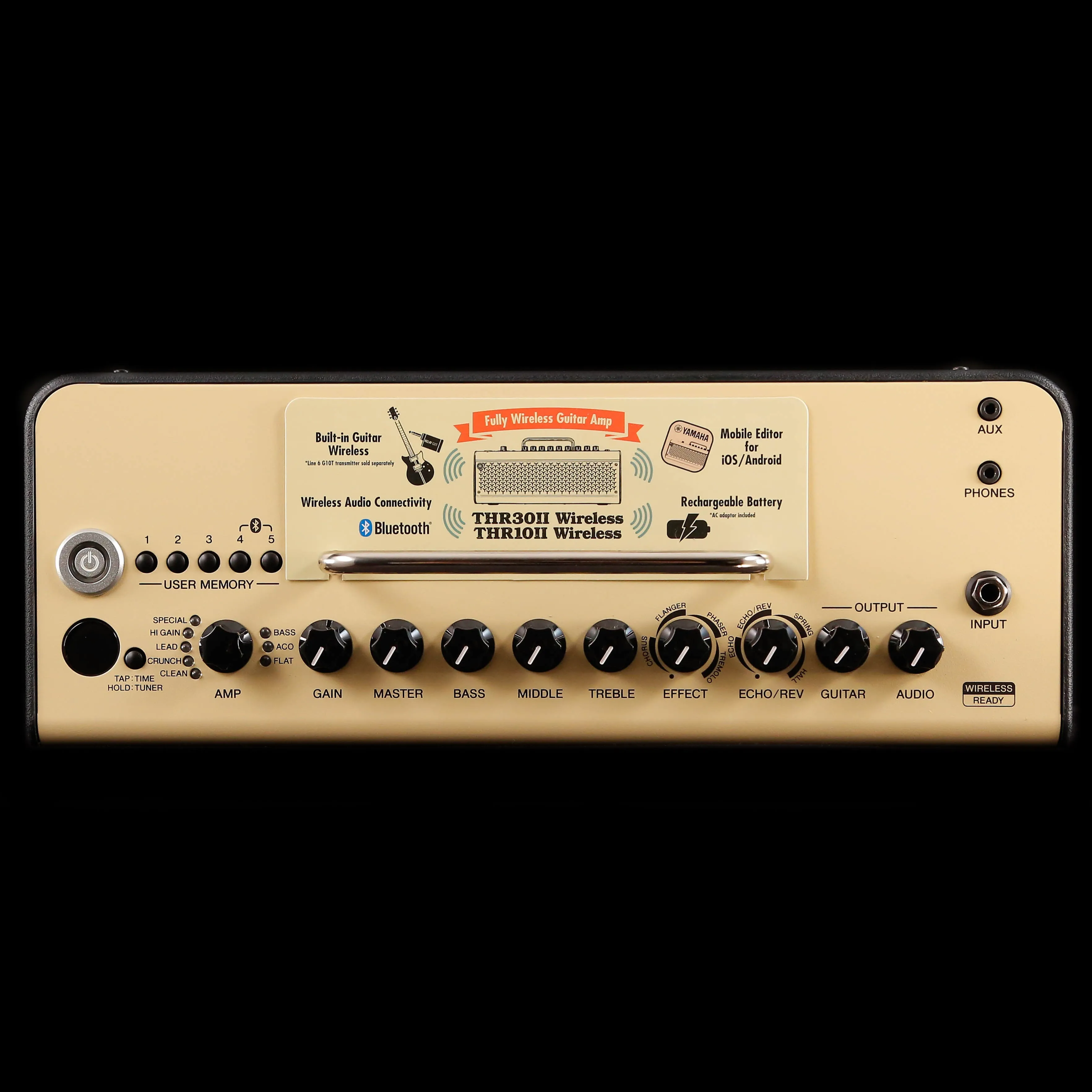 Yamaha THR10 II Wireless, 20-watt 2x3'' Modeling Combo w/ Bluetooth
