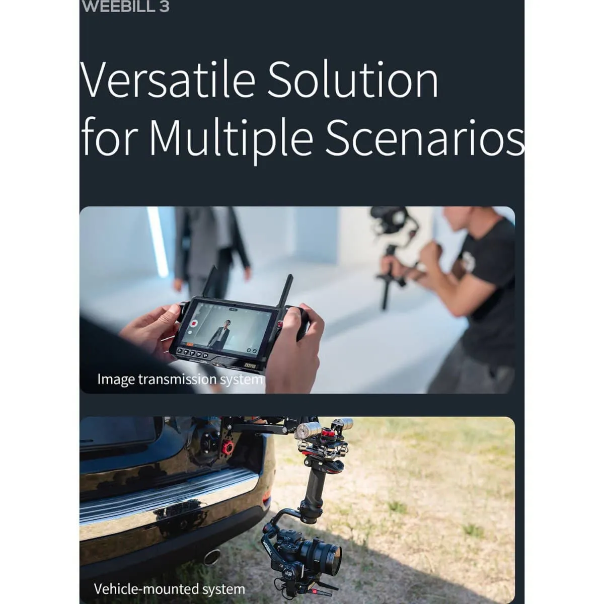 Zhiyun Weebill 3 Handheld Gimbal Stabilizer Combo